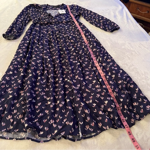 NWT HATCH Tori Dress in Ditsy Tulip Oversized Flowy - Picture 11 of 11
